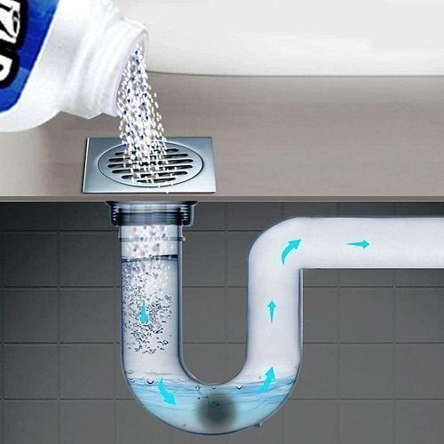 Drain Blockage Remover | Sink and Toilet Cleaner Powder(1 + 1 Offer)