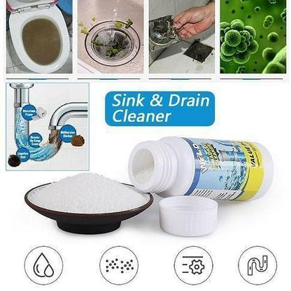 Drain Blockage Remover | Sink and Toilet Cleaner Powder(1 + 1 Offer)