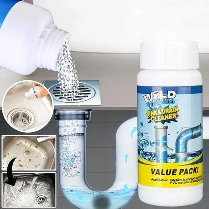 Drain Blockage Remover | Sink and Toilet Cleaner Powder(1 + 1 Offer)