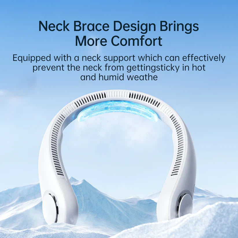 Portable Neck Fan, Hands Free Bladeless