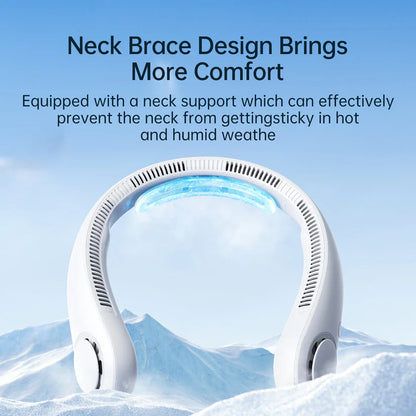 Portable Neck Fan, Hands Free Bladeless